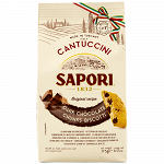Sapori Cantuccini Μπισκότα Με Μαύρη Σοκολάτα 175gr