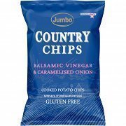 Jumbo Country Chips Βαλσάμικο & Κρεμμύδι Χωρίς Γλουτένη 150gr