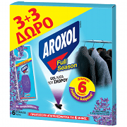 Aroxol Σκοροκτόνο Gel Λεβάντα 3+3 Δώρο