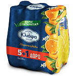 Κλιάφα Πορτοκαλάδα Φιάλη 330ml (5+1 Δώρο)
