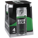 Βίκος Cola Stevia 4x330ml