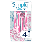 Gillette Simply Venus 3 Ξυραφάκια 4τεμ
