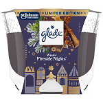 Glade Large Candle Market Fireside Nights 204gr