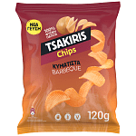 Tsakiris Chips Κυματιστά BBQ 120gr