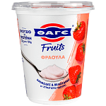 Φαγε Fruits Επιδόρπιο Στραγγιστού Γιαουρτιού Φράουλα 380gr