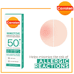 Carroten Sensicare Αντηλιακή Κρέμα Προσώπου SPF50 50ml