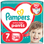 Pampers Πάνες Pants Jumbo Pack (38 Τεμ.) Nο 7