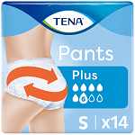 Tena Pants Plus Small Πάνες Ακράτειας 14τεμ