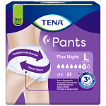 Tena Pants Plus Night Large Πάνες Ακράτειας 12τεμ