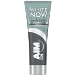 Aim Οδοντόκρεμα White Now Detox Charcoal 75ml