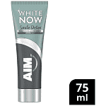 Aim Οδοντόκρεμα White Now Detox Charcoal 75ml