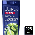 Ultrex Σαμπουάν Για Λιπαρά Μαλλιά 225ml