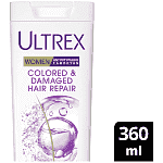 Ultrex Γυναικείο Σαμπουάν Βαμμένα 360ml