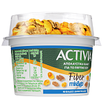 Activia Fiber Mix & Νιφάδες Δημητριακών 163gr
