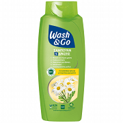 Wash & Go Σαμπουάν Για Κανονικά Μαλλιά 650 ml