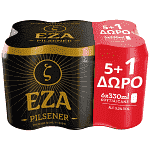 Εζα Pilsner Μπίρα Κουτί 330ml 5+1 Δώρο