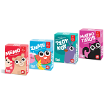 Kiddy Cards Παιχνίδια Με Κάρτες 4 Σχέδια