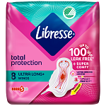 Libresse Σερβιέτες Ultra Long 8τεμ.