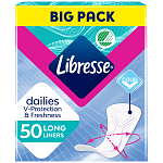 Libresse Fresh & Protect Long Σερβιετάκια 50τεμ