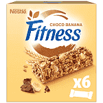 Nestle Fitness Μπάρες Δημητριακών Μπανάνα 6x23,5gr