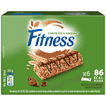 Nestle Fitness Μπάρες Δημητριακών Chocolate Hazelnut 6x22,5gr