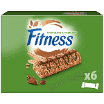 Nestle Fitness Μπάρες Δημητριακών Chocolate Hazelnut 6x22,5gr