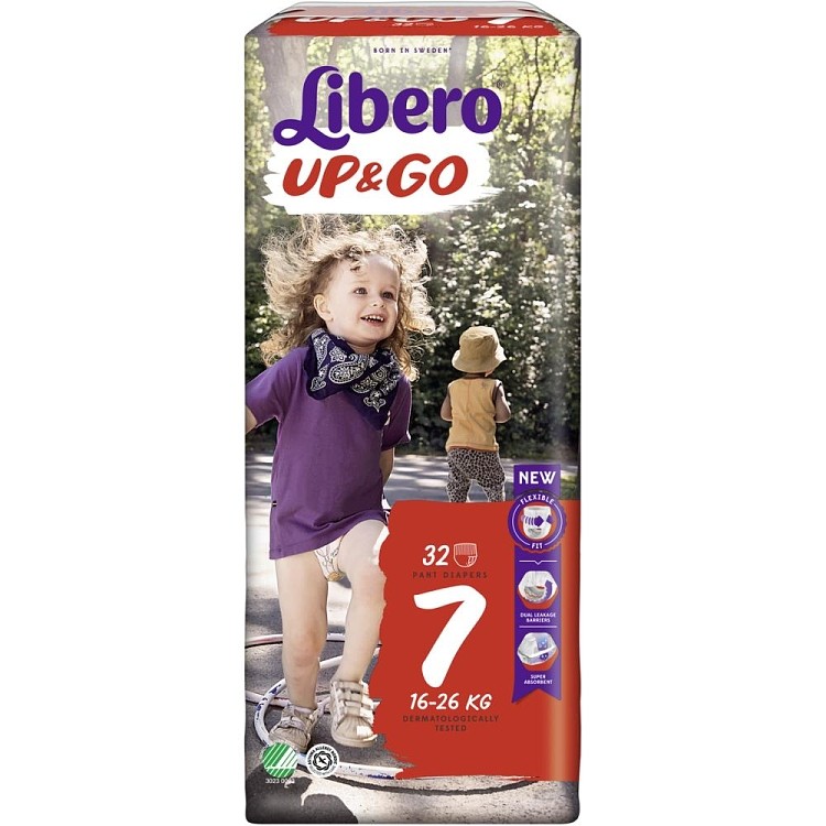 Libero Πάνες Up & Go (32τεμ) Nο 7 (16-26Kg)