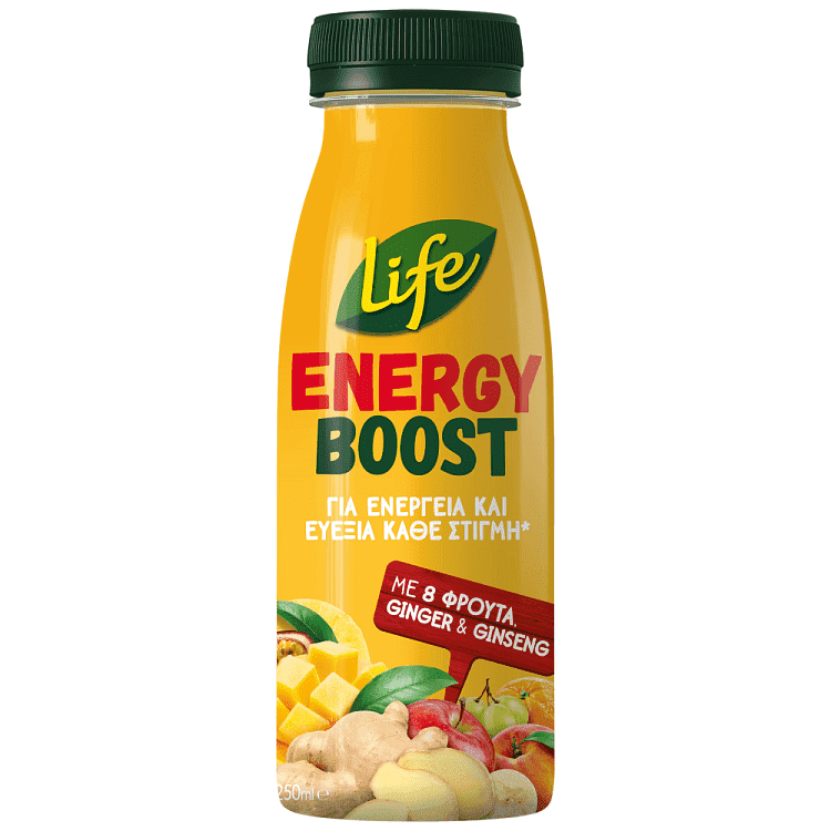 Life Energy Boost Ginger Ginsseng 250ml