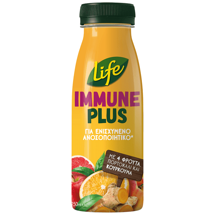 Life Immune Plus Κουρκουμάς 250ml