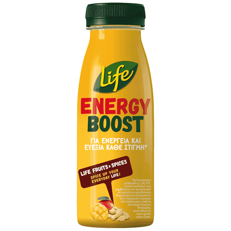 Life Energy Boost Ginger Ginsseng 250ml