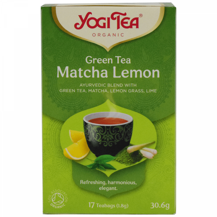 Yogi Τσάι Bio Green Matcha Lemon 30.6gr