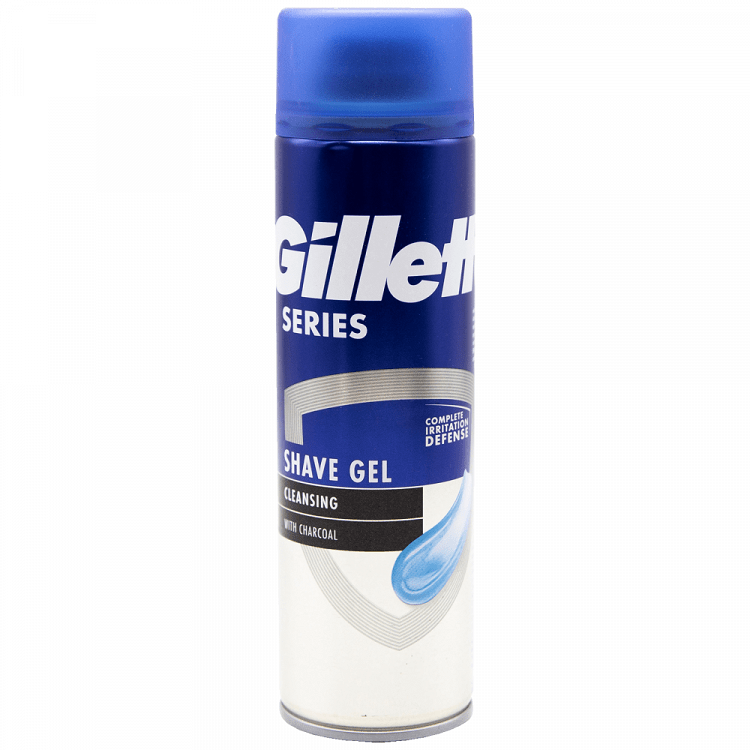 Gillette Series Gel Ξυρίσματος Cleansing Charcoal 200ml