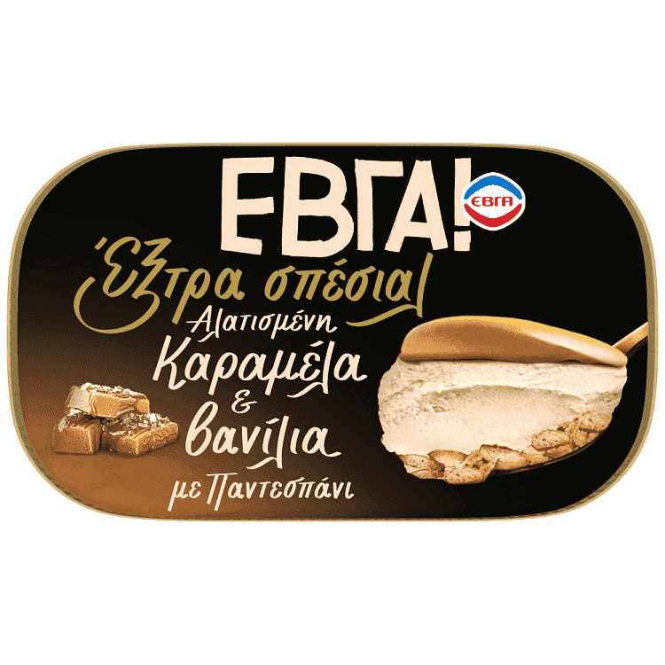 Έβγα Salted Caramel & Vanilla 391gr 650ml