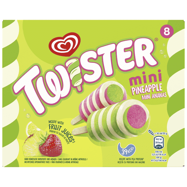 Twister Mini Παγωτό 8x39gr 50ml