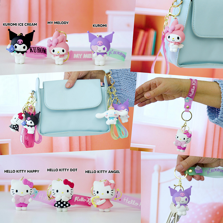 Hello Kitty & Friends Μπρελοκ Διάφορα Σχέδια