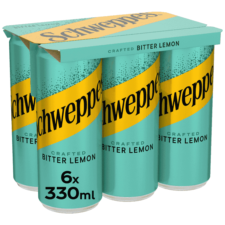 Schweppes Bitter Lemon 330ml 6τεμ