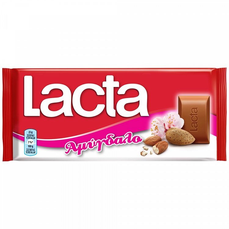 Lacta Σοκολάτα Αμυγδάλου 85gr