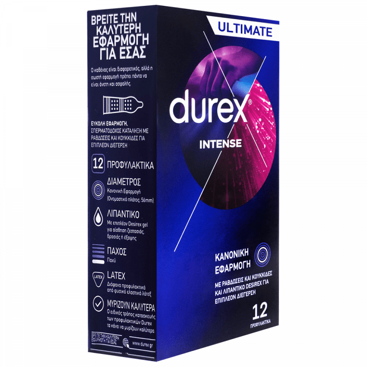 Durex Προφυλακτικά Intense 12τεμ
