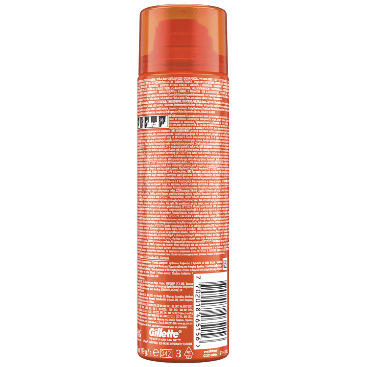 Gillette Fusion Gel Ξυρίσματος Hydra 200ml
