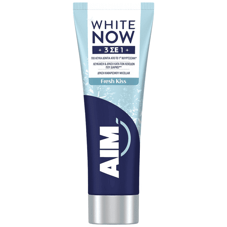 ΑΙΜ Οδοντόκρεμα White Now Fresh Kiss 75ml