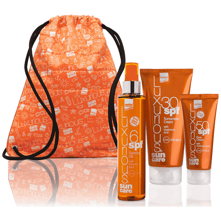 Luxurius Suncare Orange Summer Backpack