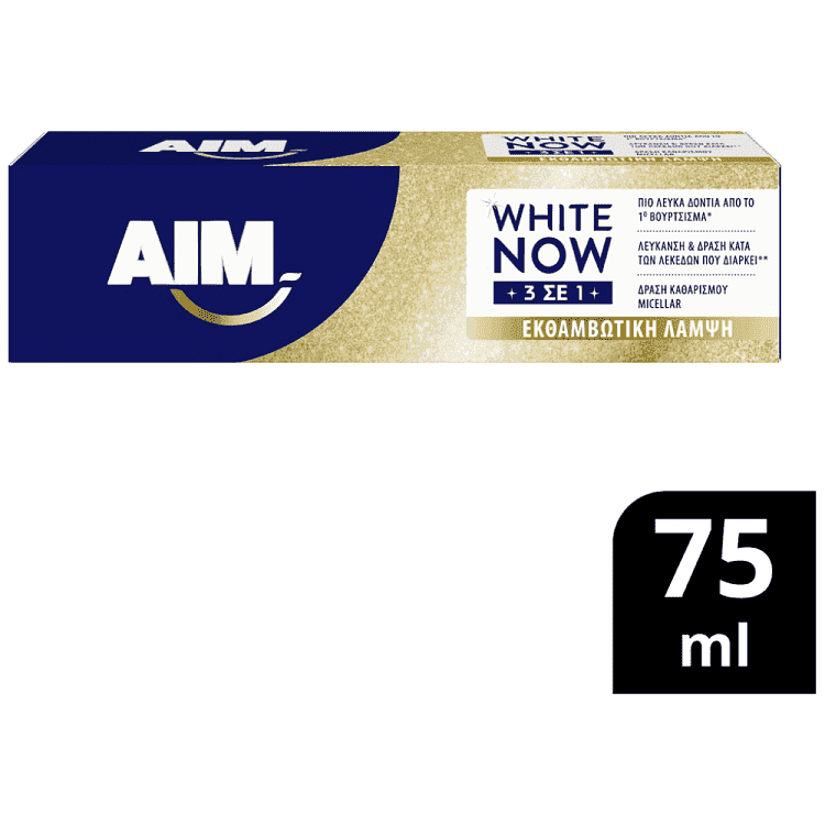 Αim Οδοντόκρεμα 3 In 1 Glow 75ml