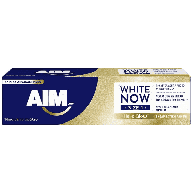 Αim Οδοντόκρεμα 3 In 1 Glow 75ml