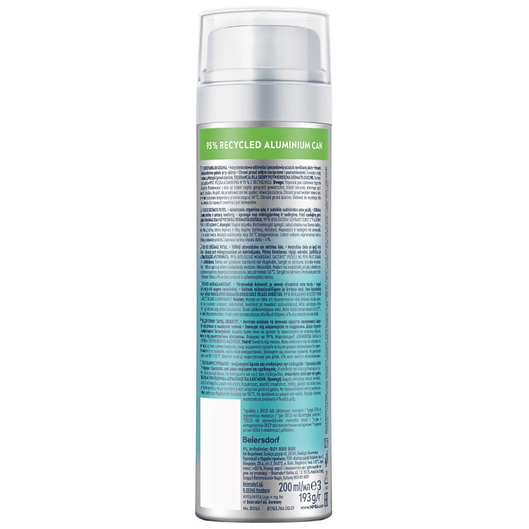 Nivea Men Αφρός Ξυρίσματος Fresh Kick 200ml