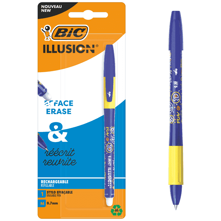 Bic Στυλό Illusion Gel Blue Βl1