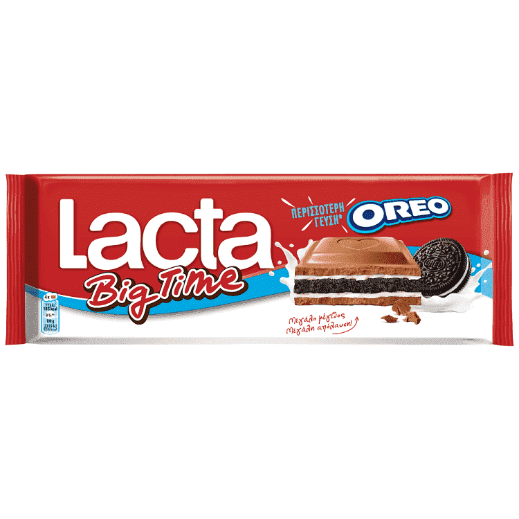 Lacta Σοκολάτα Big Time Oreo 300g