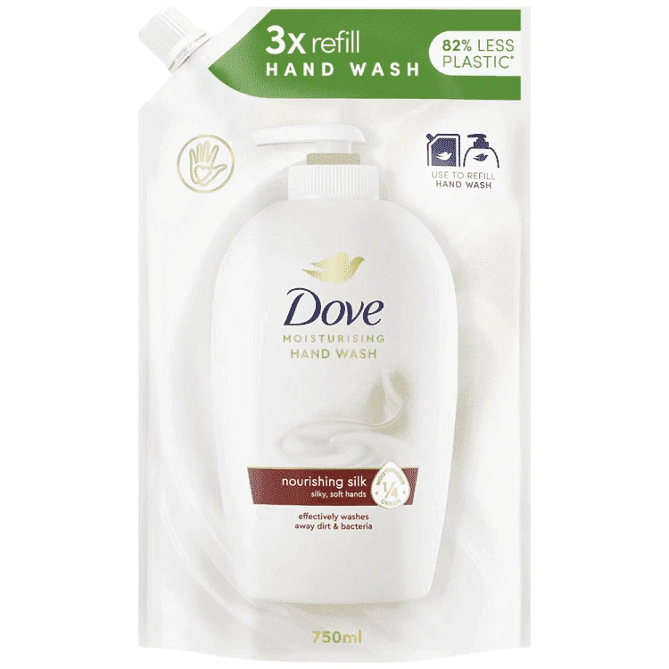 Dove Silk Κρεμοσάπουνο Ανταλλακτικό 750ml