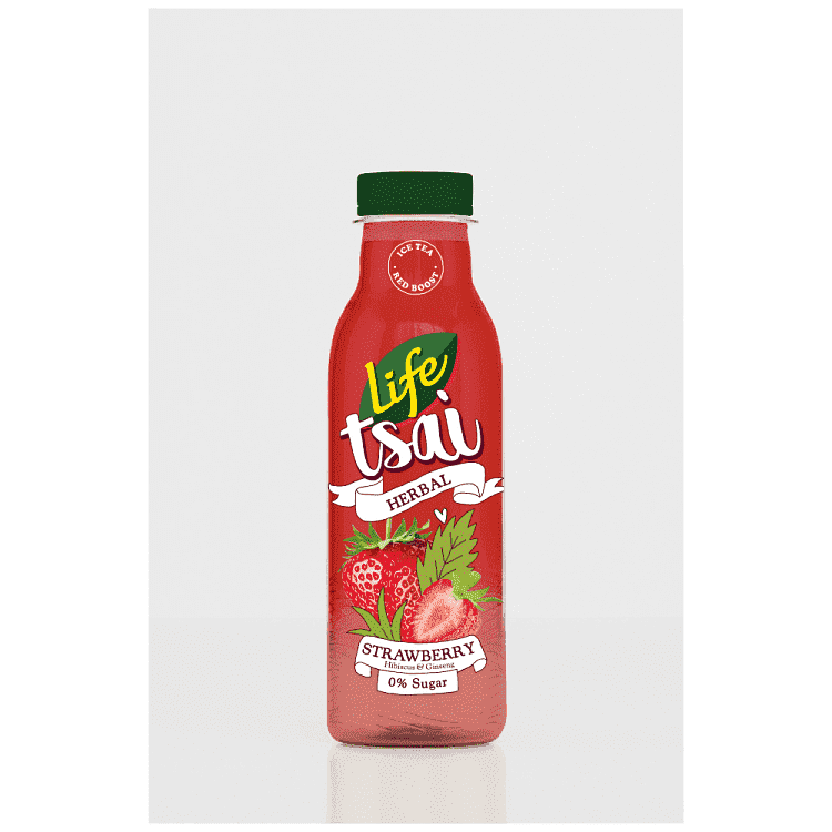Life Τσάϊ Φράουλα 500ml