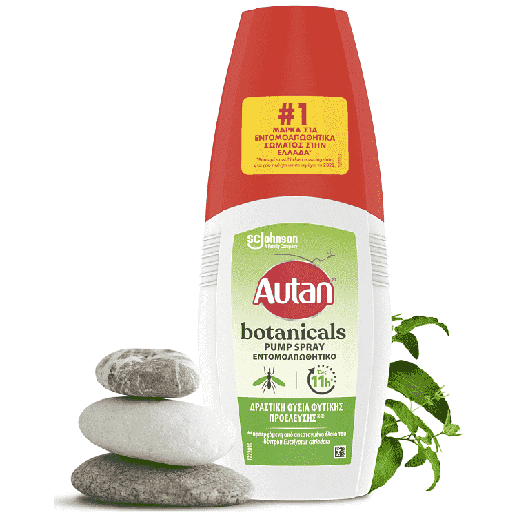 Autan Botanicals Εντομοαπωθητικό Spray 100ml