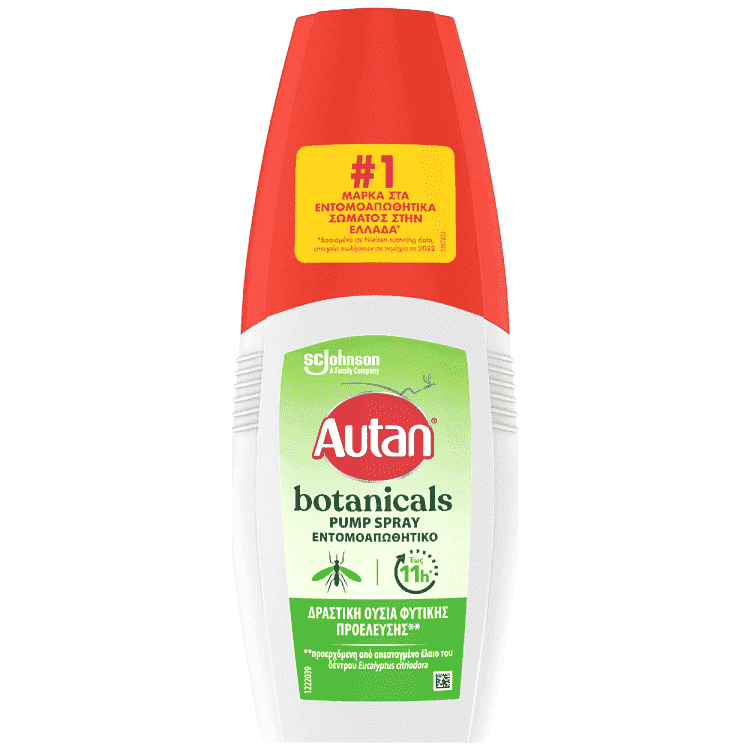 Autan Botanicals Εντομοαπωθητικό Spray 100ml